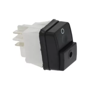 Bipoláris Kapcsoló Angelo Po / Carimali / Mazzer gépekhez - 16A / 250V - Fekete, LED jelzővel (32W3970 kompatibilis)
