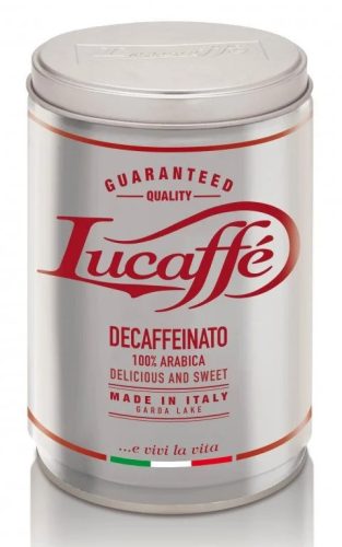 Lucaffé Decaffeinato, őrölt, 250g