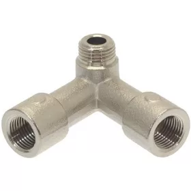 HÁROMÁGÚ CSATLAKOZÓ ø 1/8'F-1/8'F-1/8'M