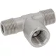 PAVONI kávégép t csatlakozó ø 1/8'M-1/8'M-1/8'F nikkel