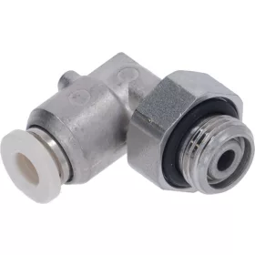 HLF kávégép inox gyors csatlakozó könyök FIT.1/8M D.4
