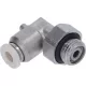 HLF kávégép inox gyors csatlakozó könyök FIT.1/8M D.4