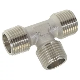   Kávégép 't' csatlakozó ø 1/2'M-1/2'M-1/2'M nikkezett