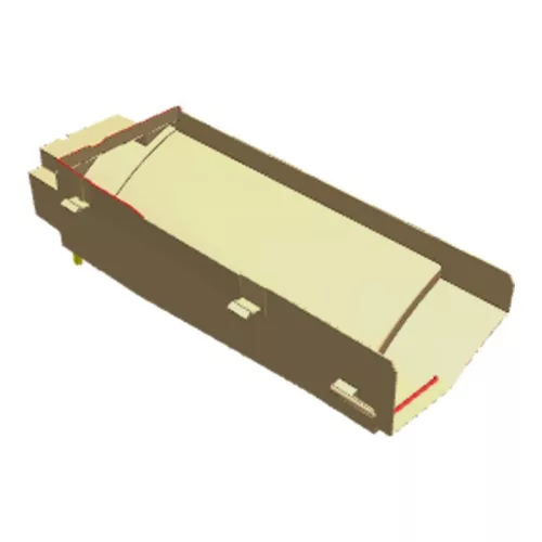 Electrolux / AEG Szárítógép Víztartály Támasz – Műanyag ház – EDH és T8 széria (140000504015)