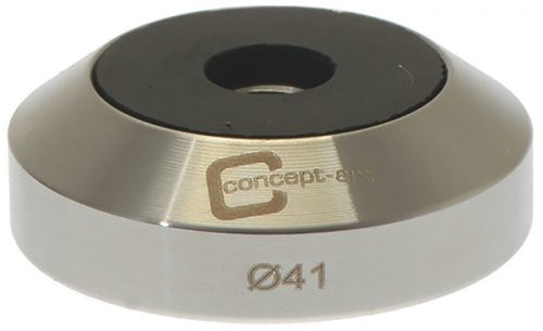 Tamper alap M8 lapos rozsdamentes acél ø 41 mm