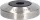 Tamper alap M8 lapos rozsdamentes acél ø 48 mm