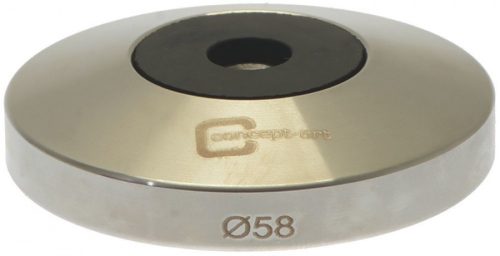 Tamper alap M8 lapos rozsdamentes acél ø 58 mm