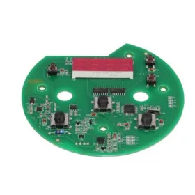 NYOMÓGOMB PANEL KIJELZŐVEL