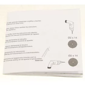AEG Fúrósablon – Beépíthető mosogatógép előlaphoz – F55310VI0 széria (7321423300199)