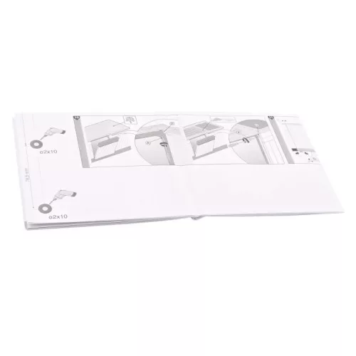 Electrolux / AEG Mosogatógép Beépítő Sablon – Bútorlap rögzítéshez – ZDT26001FA, ESL5330LO (7321423900023)