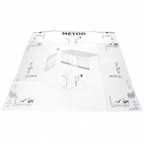 Sablon, bútorlap rögzítő (eredeti) ELECTROLUX mosogatógép