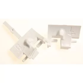 AEG / Electrolux Ajtótartó Zsanér Készlet – Lábazati lemezhez, Bal+Jobb – Szárítógépekhez (140033301014)