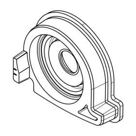 Electrolux Motor Felfüggesztő Gyűrű – Rezgéscsillapító – UltraSilencer, ErgoSpace porszívókhoz (4055398178)