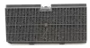 Szénszűrő Whirlpool / Indesit páraelszívóhoz – 238,6 x 101,5 mm – Alsó szűrőegység (C00383475 kompatibilis)