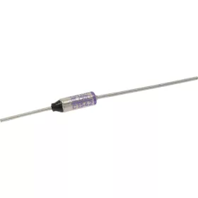 Hőbiztosíték - 157°C 10A 250V - Axiális, háztartási gépekhez (SF152E/SF157E)