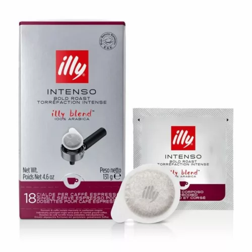 illy Intenso E.S.E. sötét pörkölsésű kávépárna, 18 db (142894)
