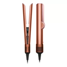   Dyson Airstrait Nedves-száraz Hajvasaló – 1600W, Amber Silk / Pink Champagne – Tárolódobozzal (Airstrait)