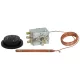 Termosztát / Hőfokszabályzó Ugolini / Bras géphez - 0-120°C - Delice / Scirocco forrócsoki géphez (23110-11305 kompatibilis)