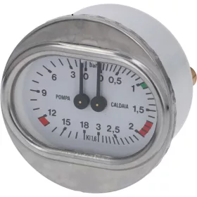 KAZÁN-SZIVATTYÚ NYOMÁSMÉRŐ ø 63 mm