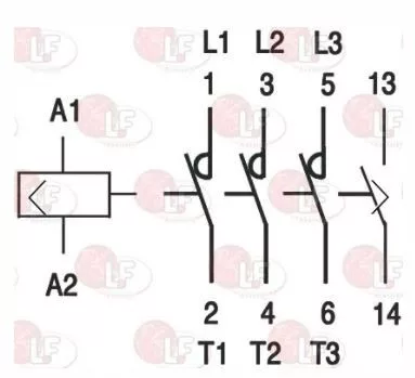 CONTACTO-GYŰRŰ LOVATO BF1810A