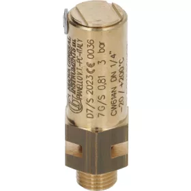 Kávégép KAZÁN SZELEP ø 1/4'M - 3 bar CE/PED