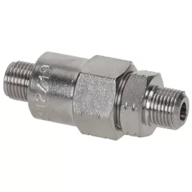 VISSZACSAPÓSZELEP ø 1/8'M-1/8'M GÁZ