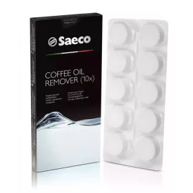 Saeco Kávéolaj Eltávolító Tisztító Tabletta – 10 db – Philips és Saeco kávégépekhez (CA6704/99)