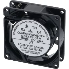   SANDENVENDO kávégép MOTOR VENTILÁTOR FP 108AX S1 B faston 2.8