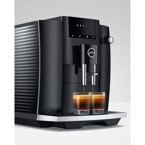 JURA E4 (EA) Piano Black automata kávéfőző