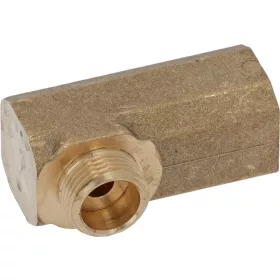Kávégép csap csatlakozási test ø 3/8'M-3/8'F