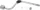 RANCILIO kávégép gőzcső+Csatlakozás Hossz.25 Inox