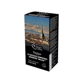   Italian Coffee Torino Ristretto kávékapszula, Cremesso® kompatibilis, 16 db (16DELIZIO_TORINO)