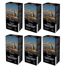 Italian Coffee Torino Cremesso® és Delizio® kompatibilis kávékapszula, 6x16 db-os csomag (16DELIZIO_TORINO_6)