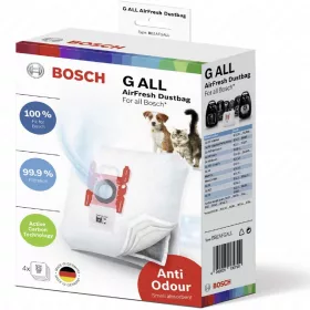 Porzsák, mikroszálas 4db-os (eredeti) BOSCH porszívó