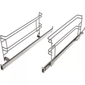 1-szintes Pirolitikus Teleszkópos Sütősín Bosch / Siemens sütőkhöz – Teljesen kihúzható – 60 cm-es készülékekhez (HEZ638170 kompatibilis)