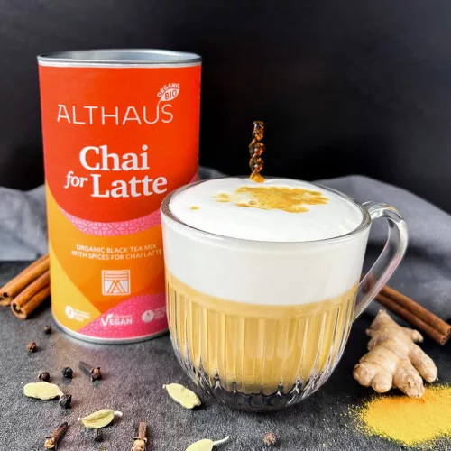 Althaus Bio Chai for Latte bio fűszeres tea italpor 300 g (192470)