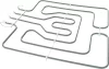 Alsó fűtőszál Bosch / Siemens sütőhöz - 2850W - HBN / HBG szériához (00212622 kompatibilis)