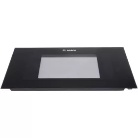 Mikrohullámú Sütő Ajtó Boschhoz – Fekete Üveg – Serie 8 BFL / BFR szériához (00772425 kompatibilis)