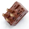 Tolókapcsoló Páraelszívóhoz és Lámpához – 8A 250V – Barna (LF 2 kompatibilis)