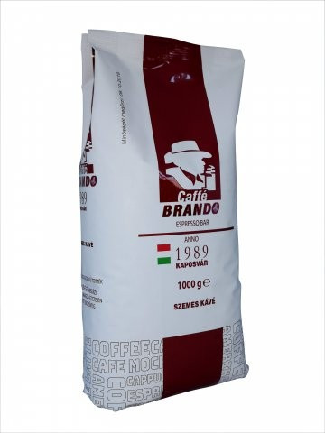 Brando "Piros" pörkölt szemes kávé (1000g)