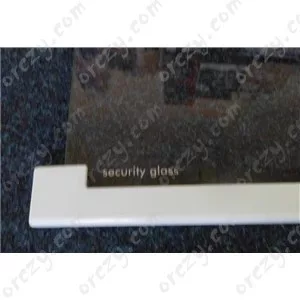 320x477mm üvegpolc HÁTSÓ SZEGÉLY NÉLKÜL ELECTROLUX hűtőgép