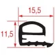 RATIONAL sütő/főzőkészülék sütőüveg tömítés 745x430 mm
