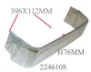 Zanussi Hűtőgép Alsó Italtartó Polc – 396x112x76 mm – Electrolux, AEG, Rex (2246108142)