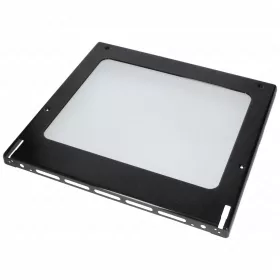   444x476 mm Üveg, sütőajtó, belső, fekete,(eredeti) MORA tűzhely