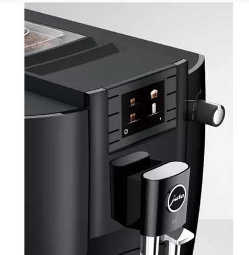 Jura E6 (EC) automata kávégép (Piano Black)