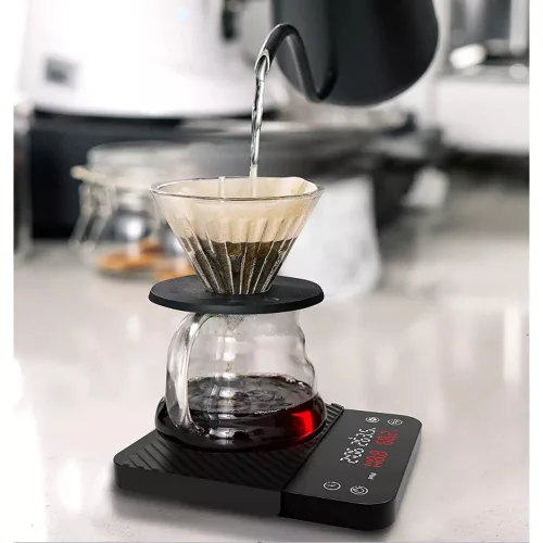 Digitális Barista Mérleg Időzítővel - 2000g / 0,1g pontosság (KC215B)