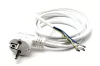 Electrolux Hálózati Kábel – 1,6m, 3-eres, sarus – Hűtőgéphez és fagyasztóhoz (2425154154)