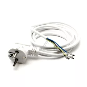 Electrolux Hálózati Kábel – 1,6m, 3-eres, sarus – Hűtőgéphez és fagyasztóhoz (2425154154)
