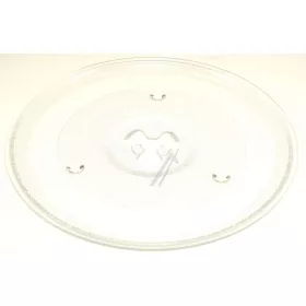 Üveg Forgótányér Mikrohullámú Sütőhöz – Ø270 mm – 3-körmös rögzítés (FTA-703 kompatibilis)