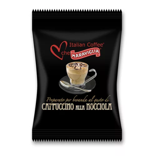 Italian Coffee che Maraviglia Mogyoró ízű cappuccino kapszula, Lavazza Espresso Point kompatibilis, 25 db (25MAR_NOCCIOCAPP)